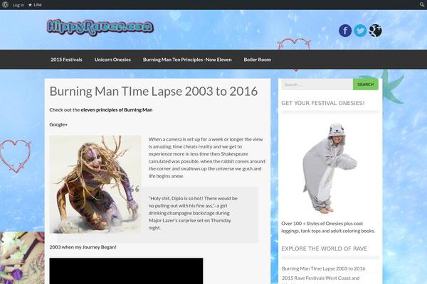 Pluto theme site design template sample