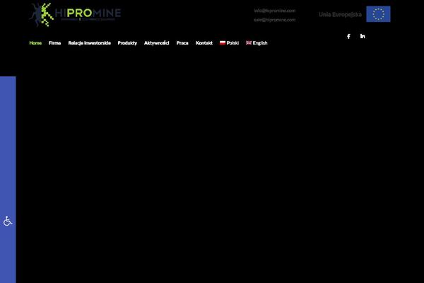 hipromine.com site used Orga