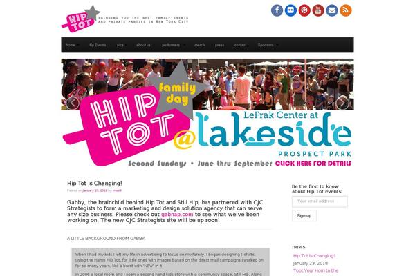 Site using iFeature Slider plugin