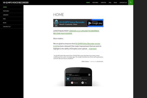 Site using Arconix FAQ plugin