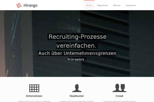 Quickstep theme site design template sample