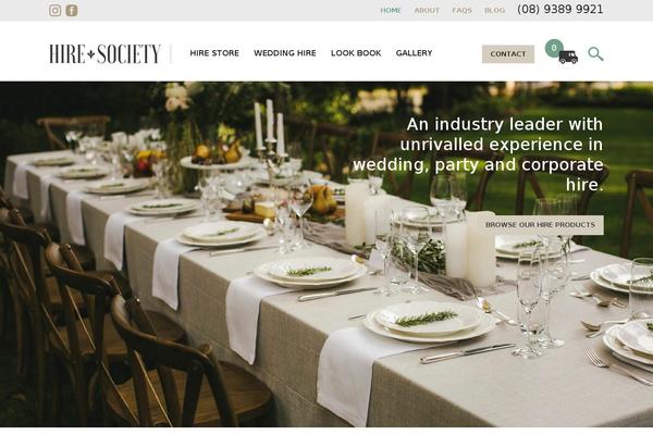 hiresociety.com.au site used Hiresociety