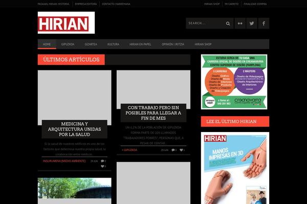 BUCKET theme site design template sample