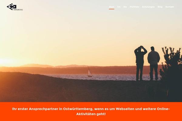 hirndrang.de site used Divi-master
