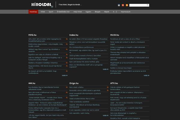 Onenews Premium theme site design template sample