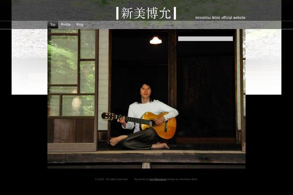 Newworld theme site design template sample