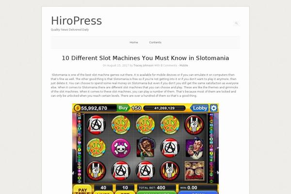 Newscard-pro theme site design template sample