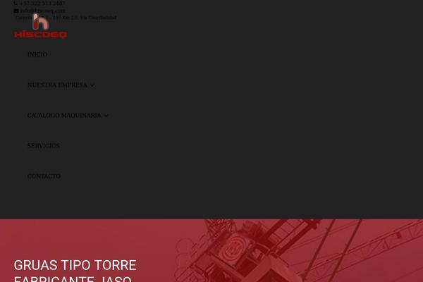 Impreza Child theme site design template sample