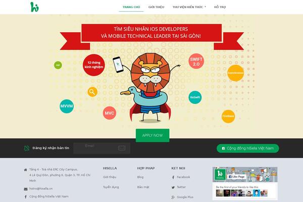 hisella.vn site used Keyword-pro