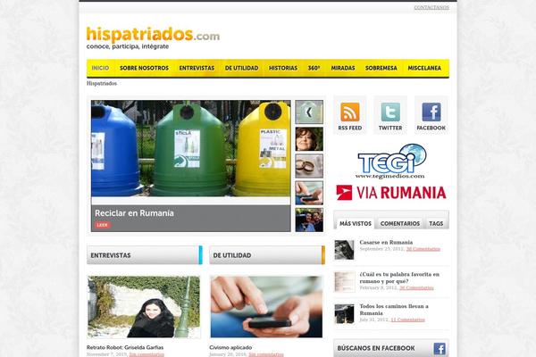 avenue theme site design template sample
