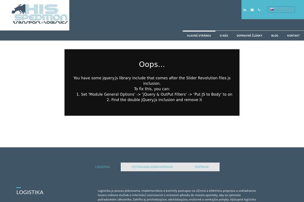 Cargo theme site design template sample