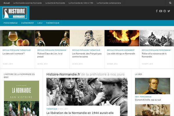 Magaziner theme site design template sample