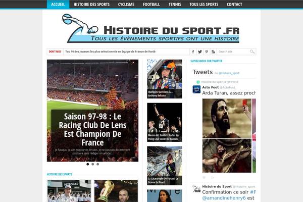 Max Mag theme site design template sample