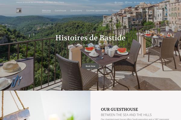 Bellevuex-child theme site design template sample