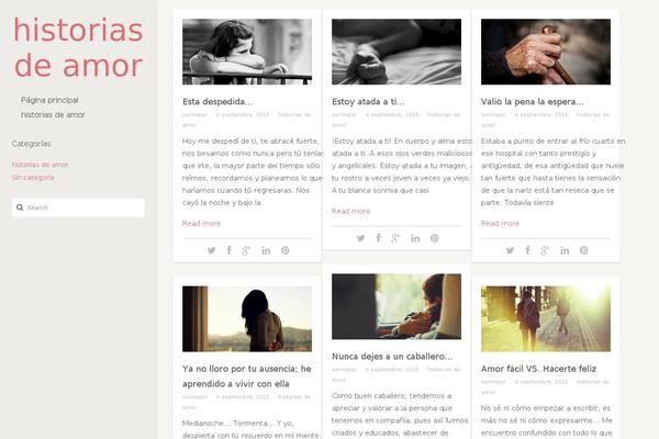 Smoothie theme site design template sample
