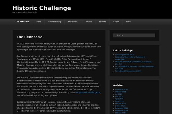 historic-challenge.de site used Catch Evolution Pro