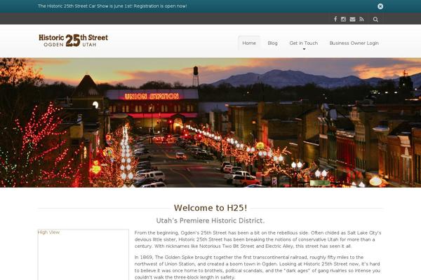 historic25.com site used Business-theme