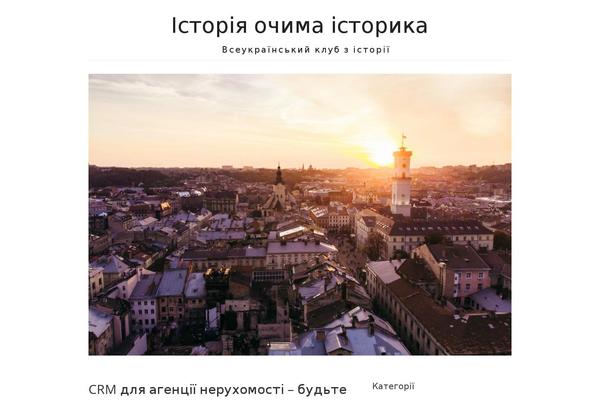 Lifestyle theme site design template sample