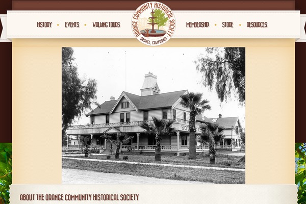 Retro theme site design template sample