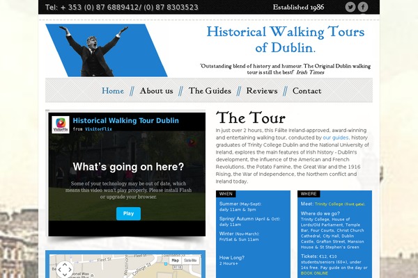 Hipster theme site design template sample