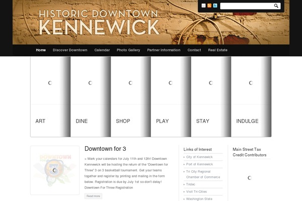 Newscast theme site design template sample
