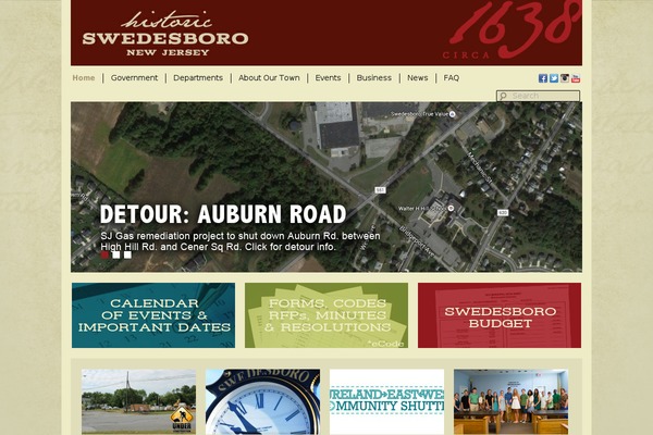 Site using Code Embed plugin