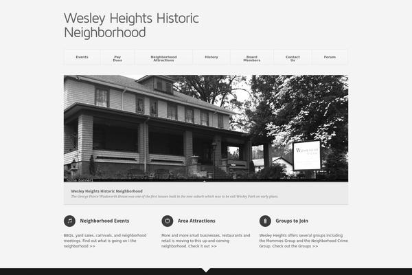 historicwesleyheights.com site used Pitch