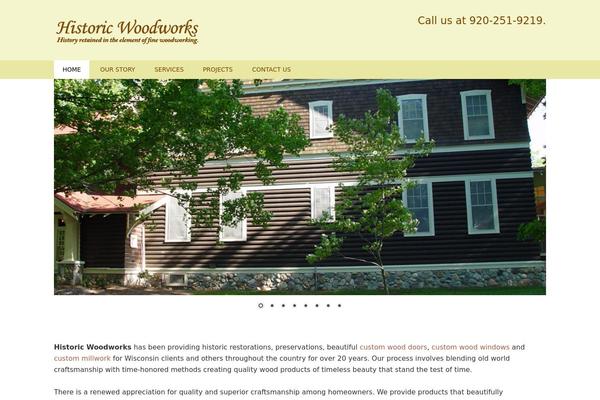 Outreach Pro theme site design template sample