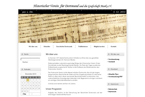 Site using Ajax-calendar plugin