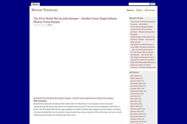 Misty Look theme site design template sample
