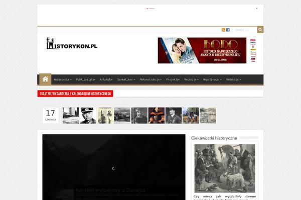 Domino theme site design template sample