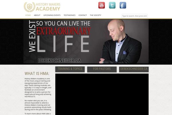 Headway theme site design template sample
