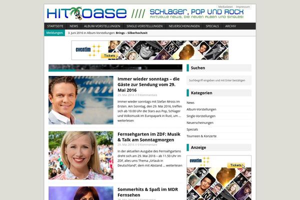 MH Magazine theme site design template sample