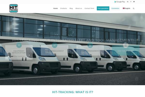 Enfold theme site design template sample