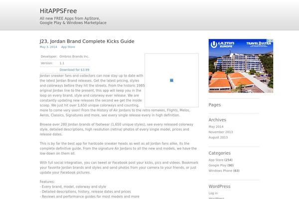 Business lite theme site design template sample