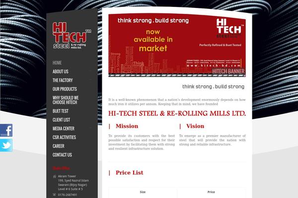 Site using Arscode-social-slider plugin