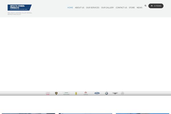 Reisen theme site design template sample