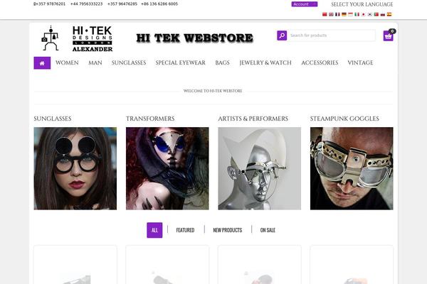 BuyShop theme site design template sample