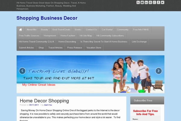 iFeature theme site design template sample
