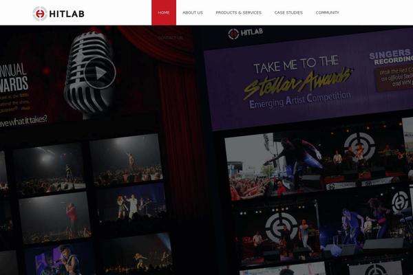 Invert theme site design template sample