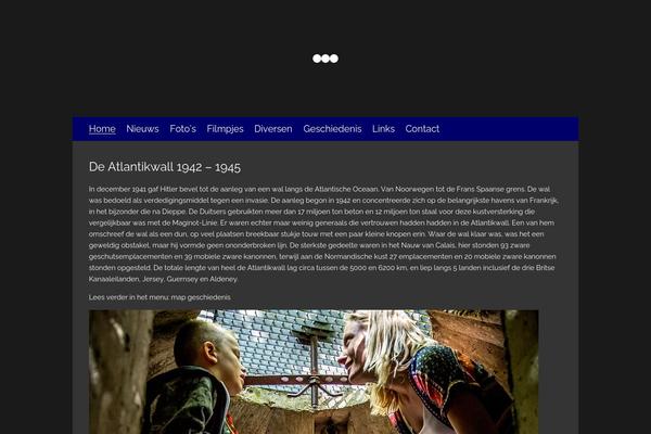 Vantage-child theme site design template sample