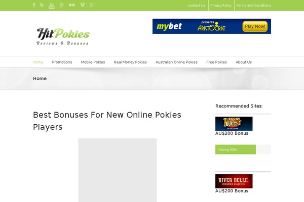 Site using AJAX Hits Counter + Popular Posts Widget plugin