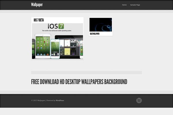 MYgRID2 theme site design template sample