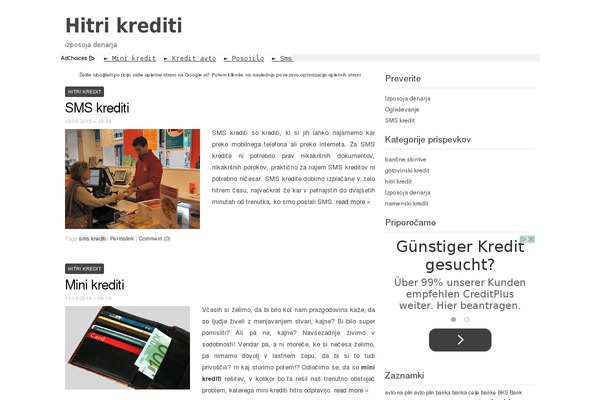 Codium Extend theme site design template sample