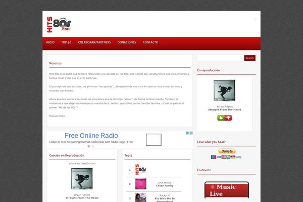 Canyon theme site design template sample