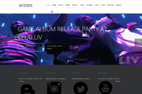 hitstape.com site used Music-journal