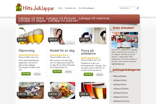 eStore theme site design template sample