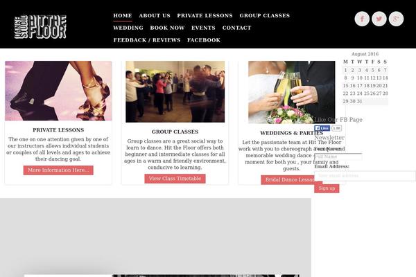 Bouquet theme site design template sample