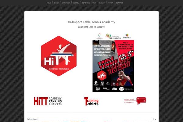 Finch theme site design template sample