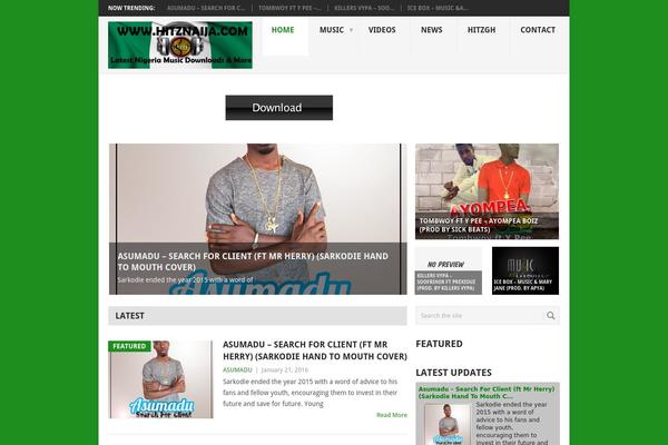 Foxiz theme site design template sample